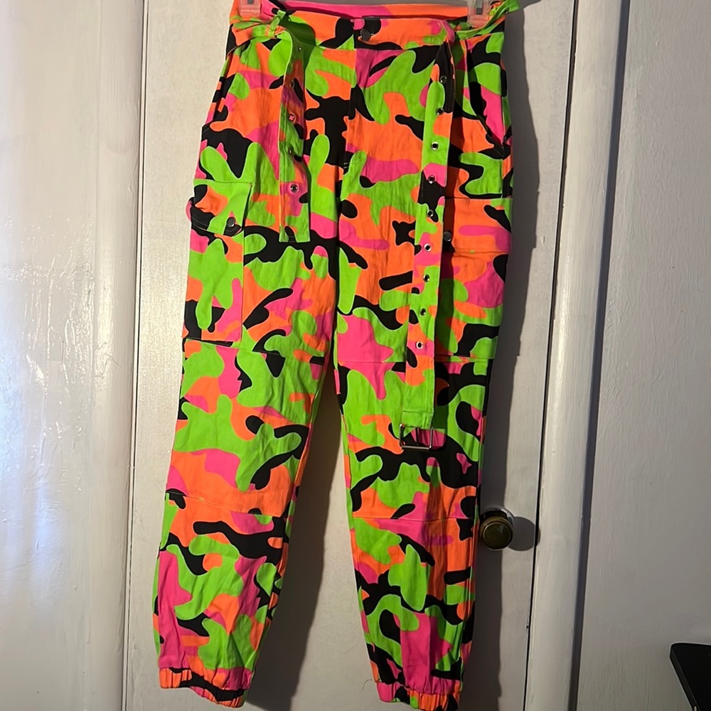 Camo colorful joggers